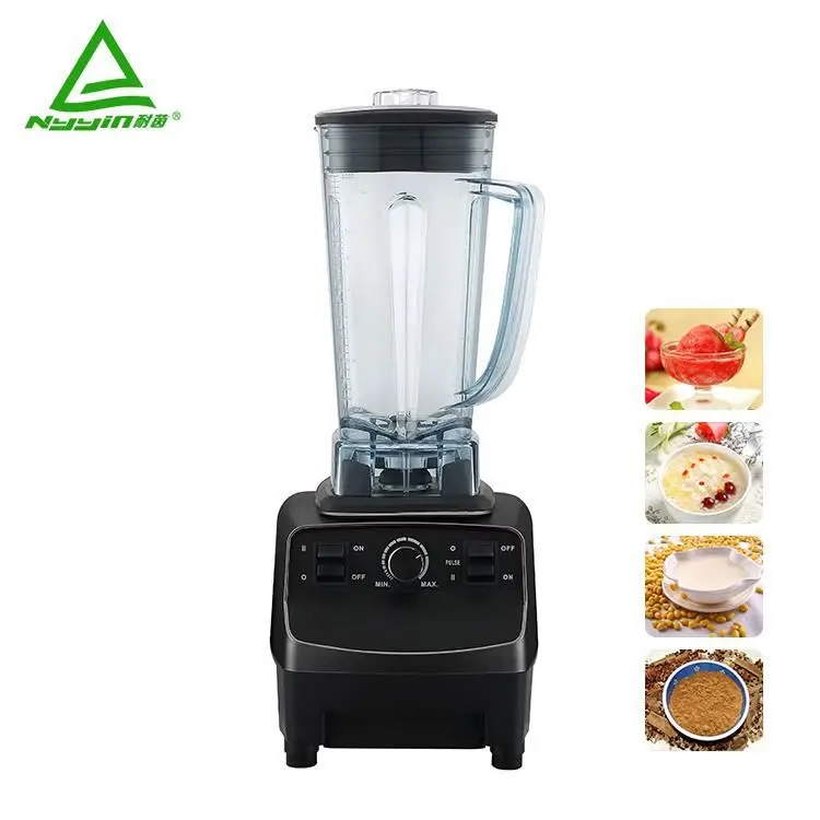 Gs Rohs Etl Coffee Orange Blender and Grinder Large Commercial Bar Blender Mixer Free Spare Parts Push Button Electric Plastic