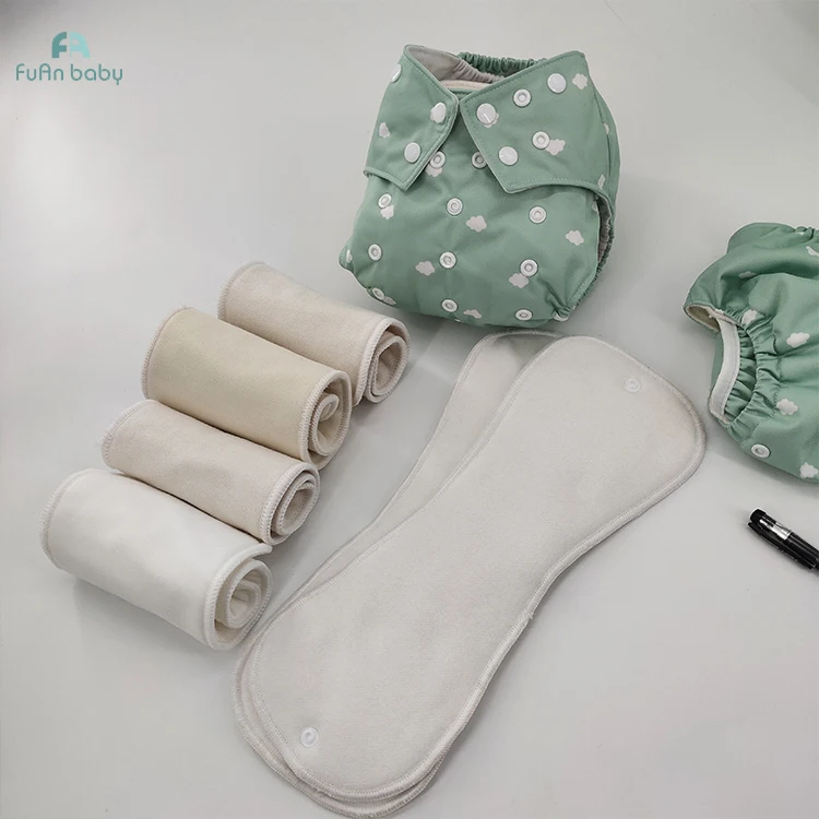 Производство, недорогие моющиеся тканевые подгузники, новые подгузники, тканевые подгузники, 5 слоев, Бамбуковая конопля, Детские Органические Хлопковые Подгузники, распродажа