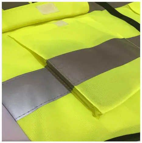 Custom new special design popular safety strap strip reflective jacket vest