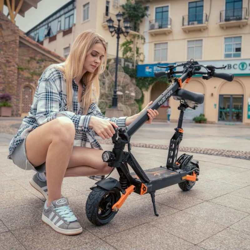 Kukirin G2 Pro Germany 48v 15.6ah max speed 45km/h with seat all terrain electric scooter  with suspensions