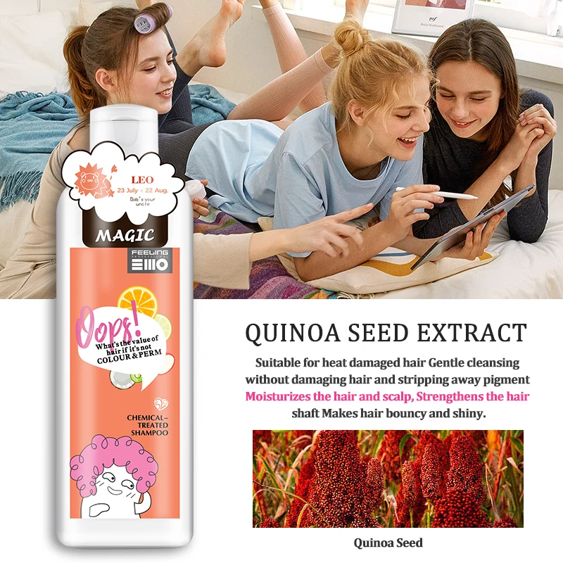 Factory custom private label hair conditioner and shampoo sets wholesale OEM ODM Chemical treated shampoo for professional salon