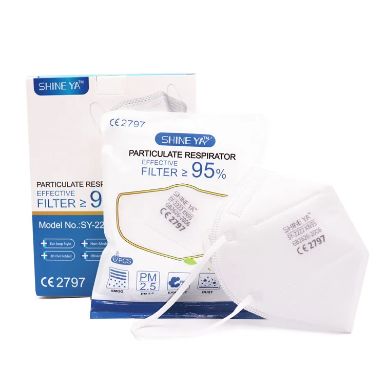 
EU Whitelist CE22797 3D Folding Kn 95 Kn95 Kn-95 GB2626-2006 Anti Dust PM2.5 Mouth Respirator Facemask Face Mask 