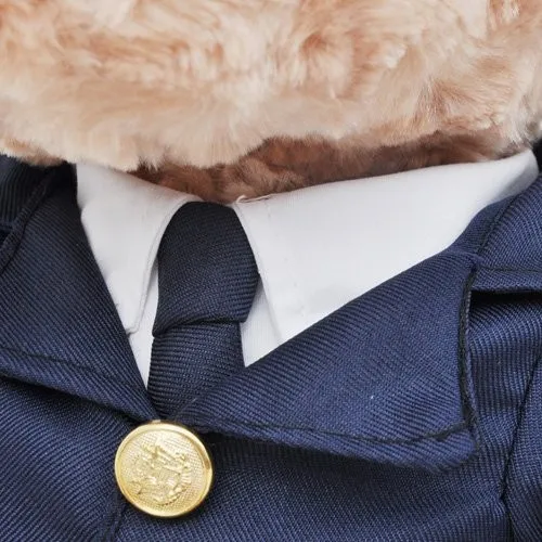 Hot selling Pilot Teddy Bear Plush Toy Cute Captain Bear Doll Stuffed Animal Toys Birthday Gift Kids Toy Baby Doll for Children