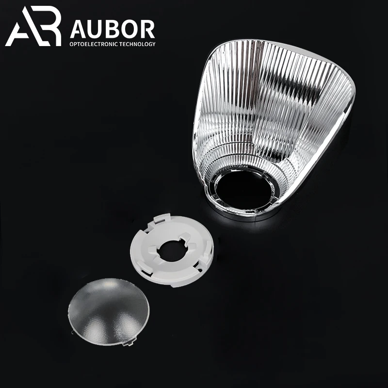 Aubor PC Optical Lens Outdoor Lamp Led Lens Wall Washer Lens Reflector Commercial Wall Lamp Covers Led Reflective Cup