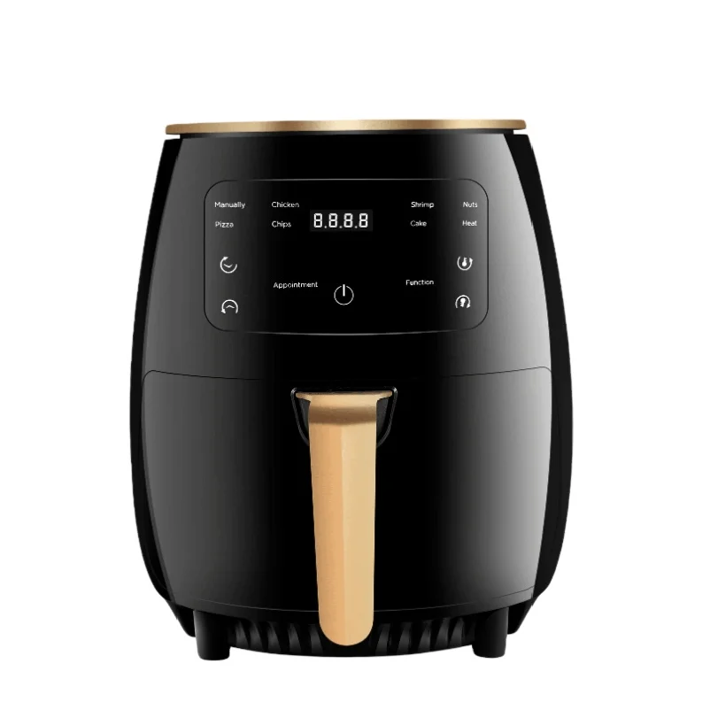6l Hot Air Fryer Small Kitchen Appliances Intelligent Electric Air Deep Fryer Kitchen Oil-free Promotional Pop-ups Air Fryer