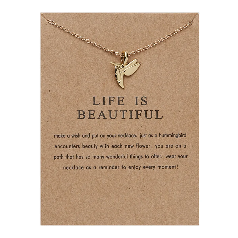 Fashion Sun Necklace Clavicle Chain Sunlight Pendant Necklace With Message Card Friendship Dainty Gold Silver Jewelry Wholesale