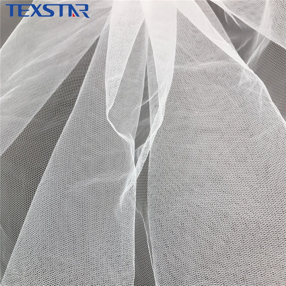 Тонкая Шестигранная сотовая жесткая Тюлевая сетчатая ткань из полиэстера