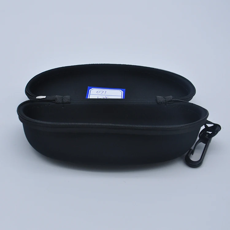 Высококачественный стеклянный чехол для солнцезащитных очков eva с индивидуальным принтом логотипа