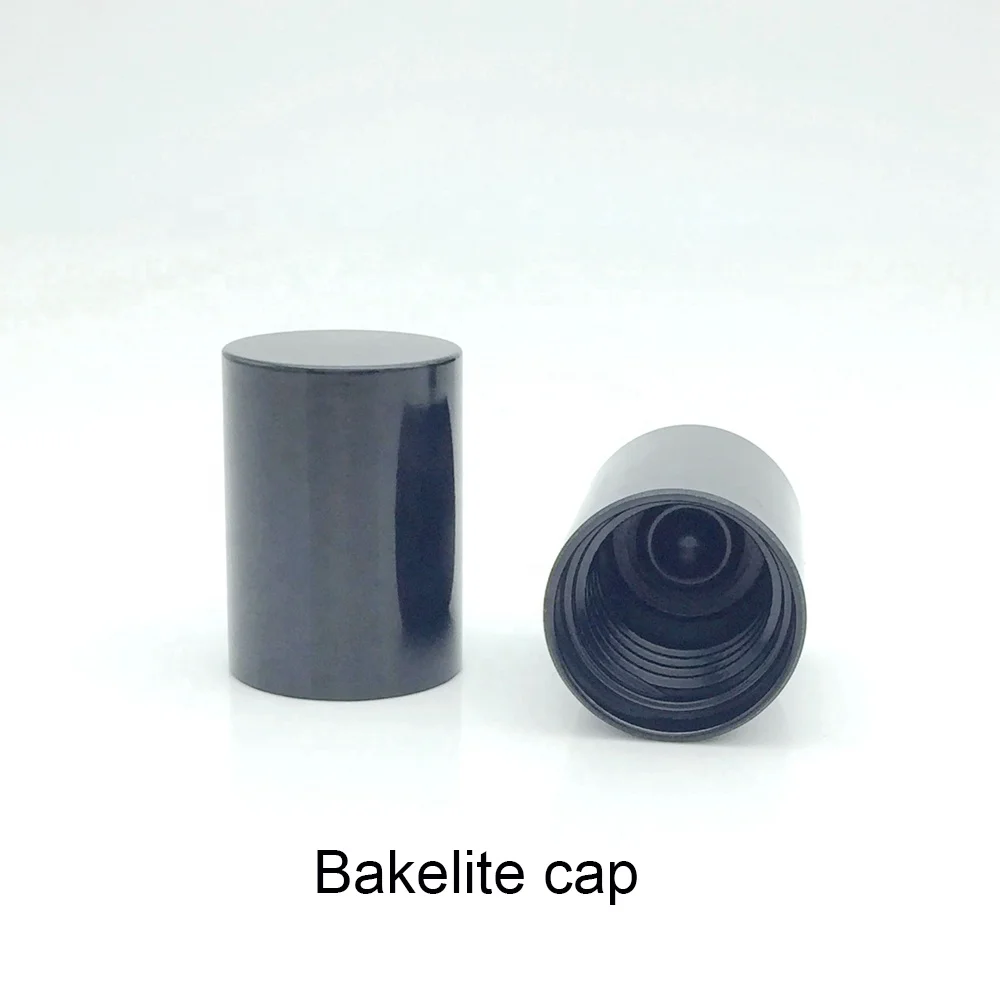 roller ball bottle 100 ml 50 ml 30 ml black glass bottle 15 ml 10 ml cosmetic roll on bottle with Bakelite cap for massage oil