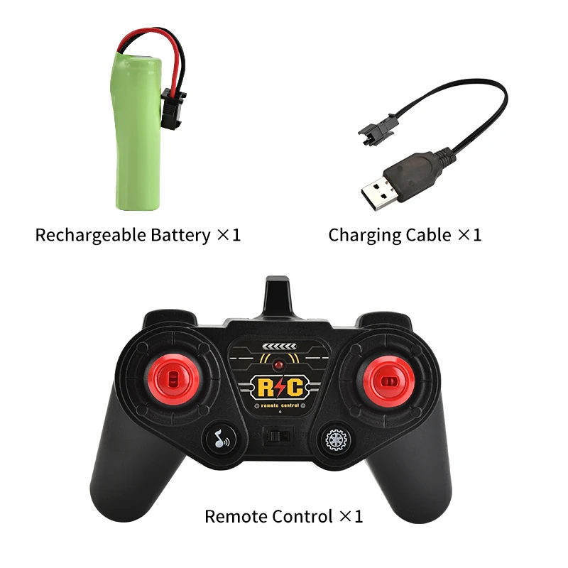 2.4G 1: 20 6CH Remote Control Light and Music Transport dump truck big RC Extended Trailer container truck for kids