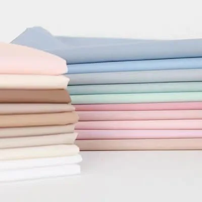 
Custom Cheap Price High Quality Dyed Viscose Rayon Poplin Rayon Fabric Plain 