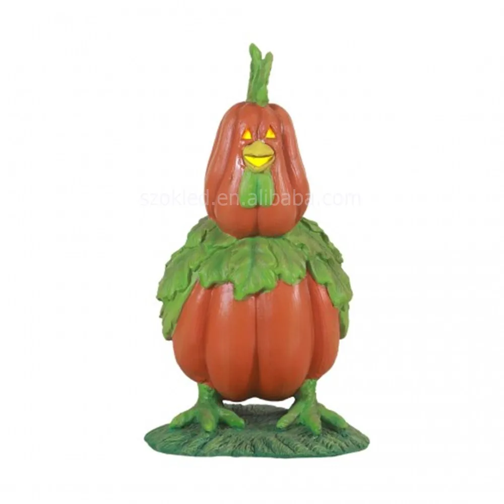 Multiple Large Animal Pumpkin Halloween Scary Pumpkin Statues Decoration Outdoor Fiberglass Giant Haunted Decoration