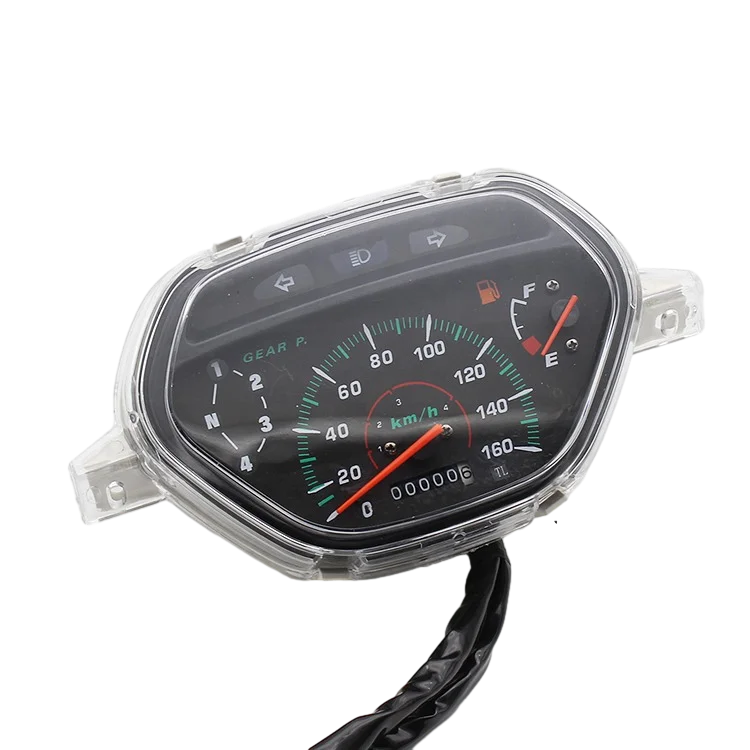 Motorcycle Spare Parts Scooter Cub Instrument Lcd Display Odometer Speedometer  for AKT110