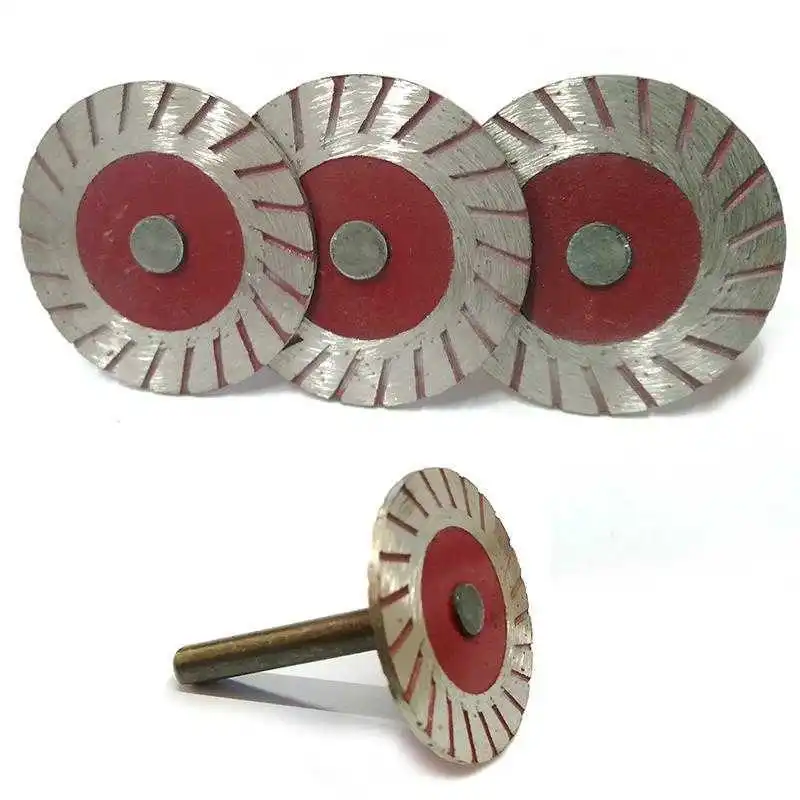 Midstar Carving Tool Diamond Cutting Saw Blade Small Shank 40mm  Cutting Disc  For Stone Engraving