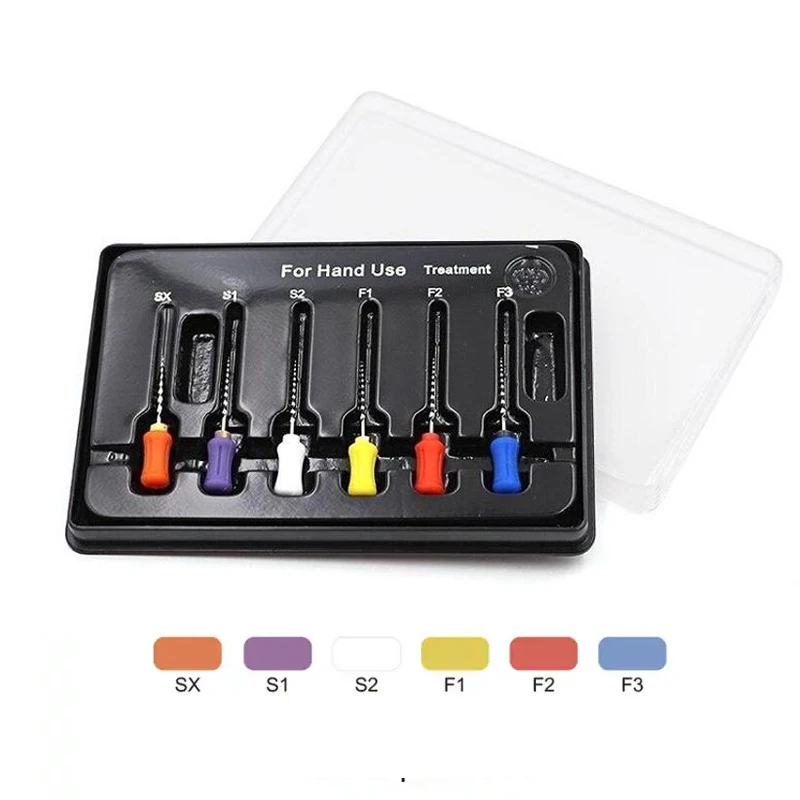 Dental Niti Root Canal Super Files With Heat Activation Endodontics Treatment Hand Use Large Taper File