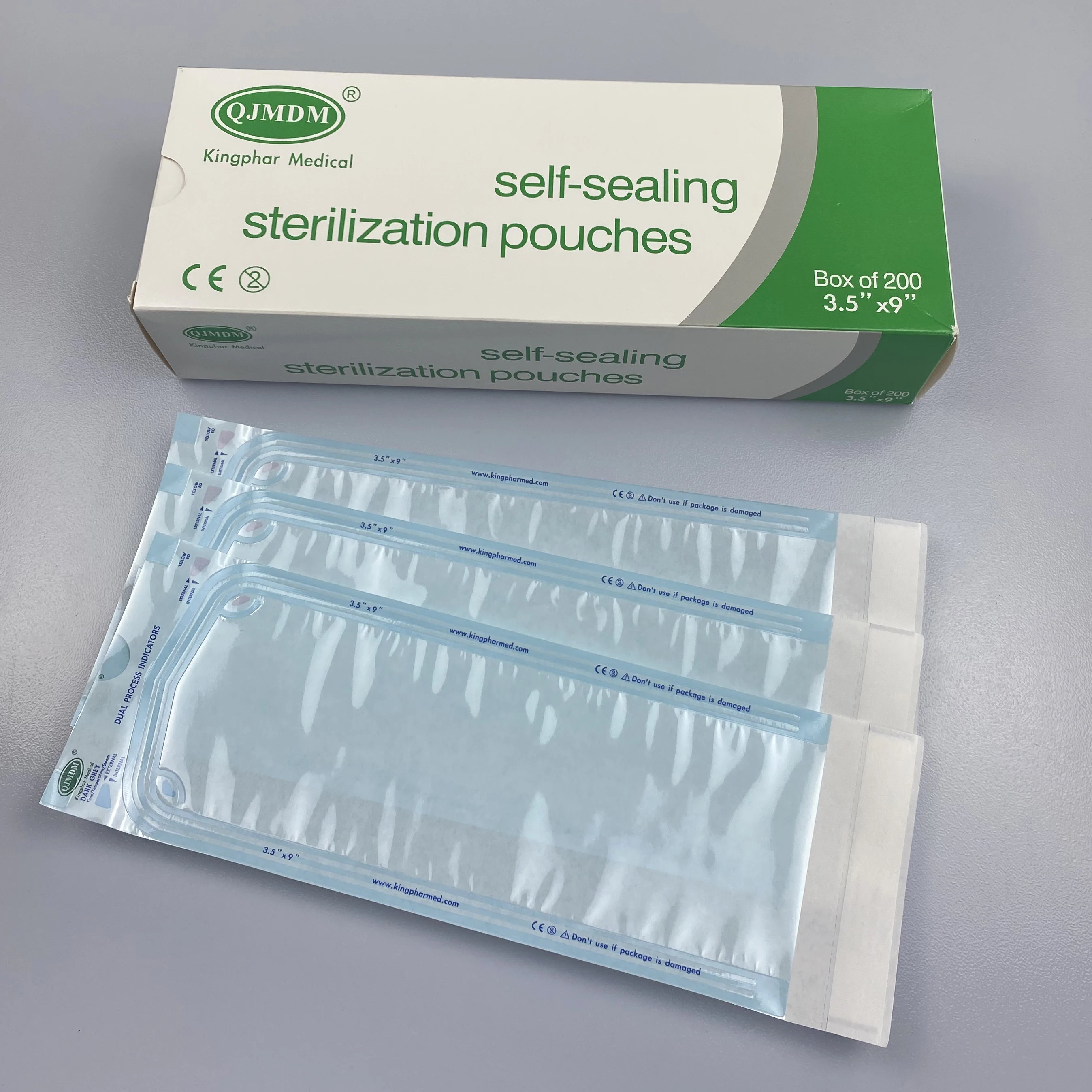 High Quality Medical Disposable Self Sealing Sterilization Pouch for Dental or Beauty use