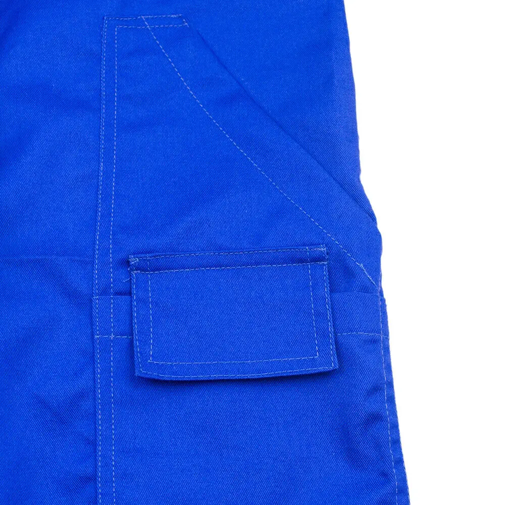 Acidproof Radiation Protection Custom Paint splatters distressed cotton flare canvas overalls for men bib overalls