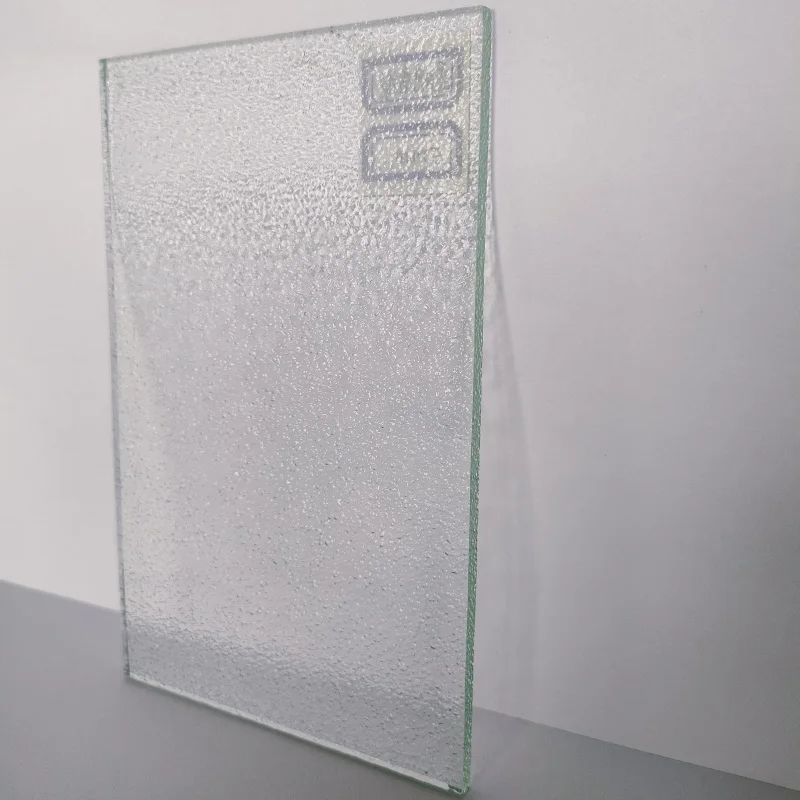 Decorative Transparent Fluted Nashiji Glass Art Textured Sheet Glass Pattern Glass Panel
