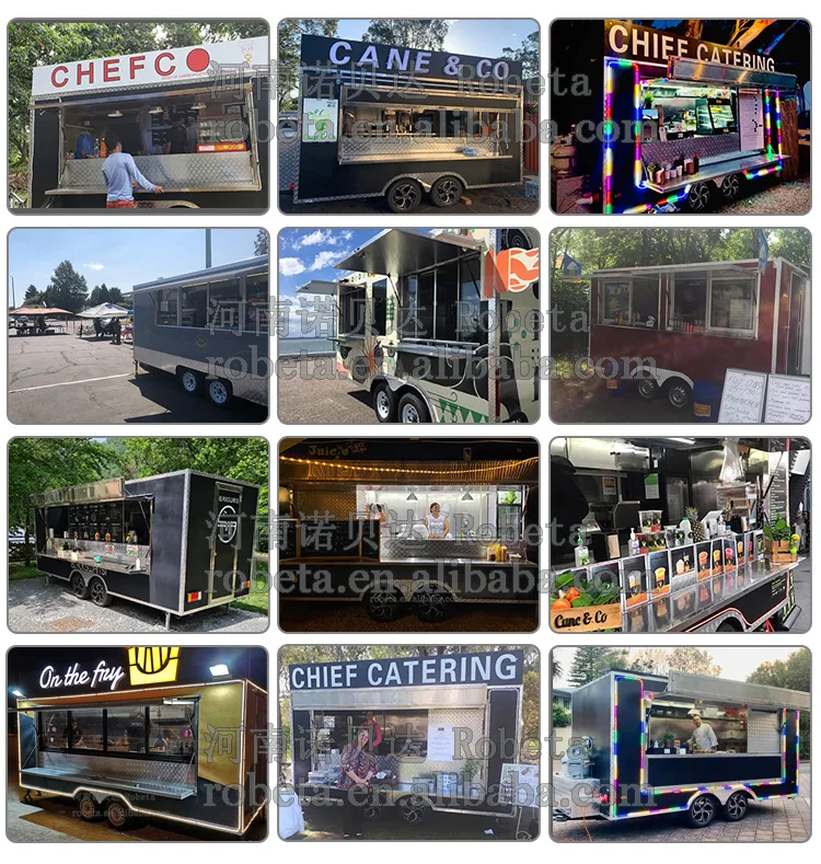  Wholesale Price Cater Ice Cream Mobile Food Trucks For Sale Juice Used Fast Truck Trailer