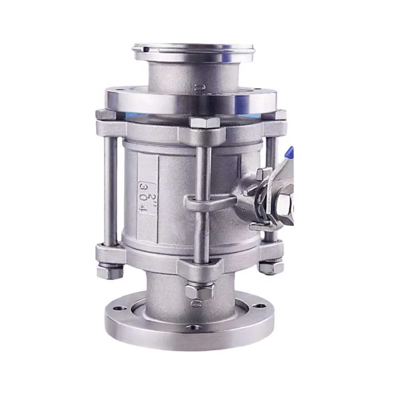 GU Type High Vacuum Ball ValveVacuum Flanged Ball ValveVacuum Flanged Ball ValveVacuum Negative Pressure Manual Stainless Steel