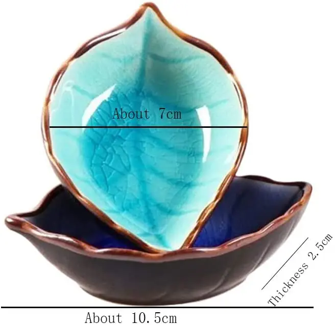 Japanese Leaf-shaped Dish Tableware Ceramic Small Dish Taste Dish