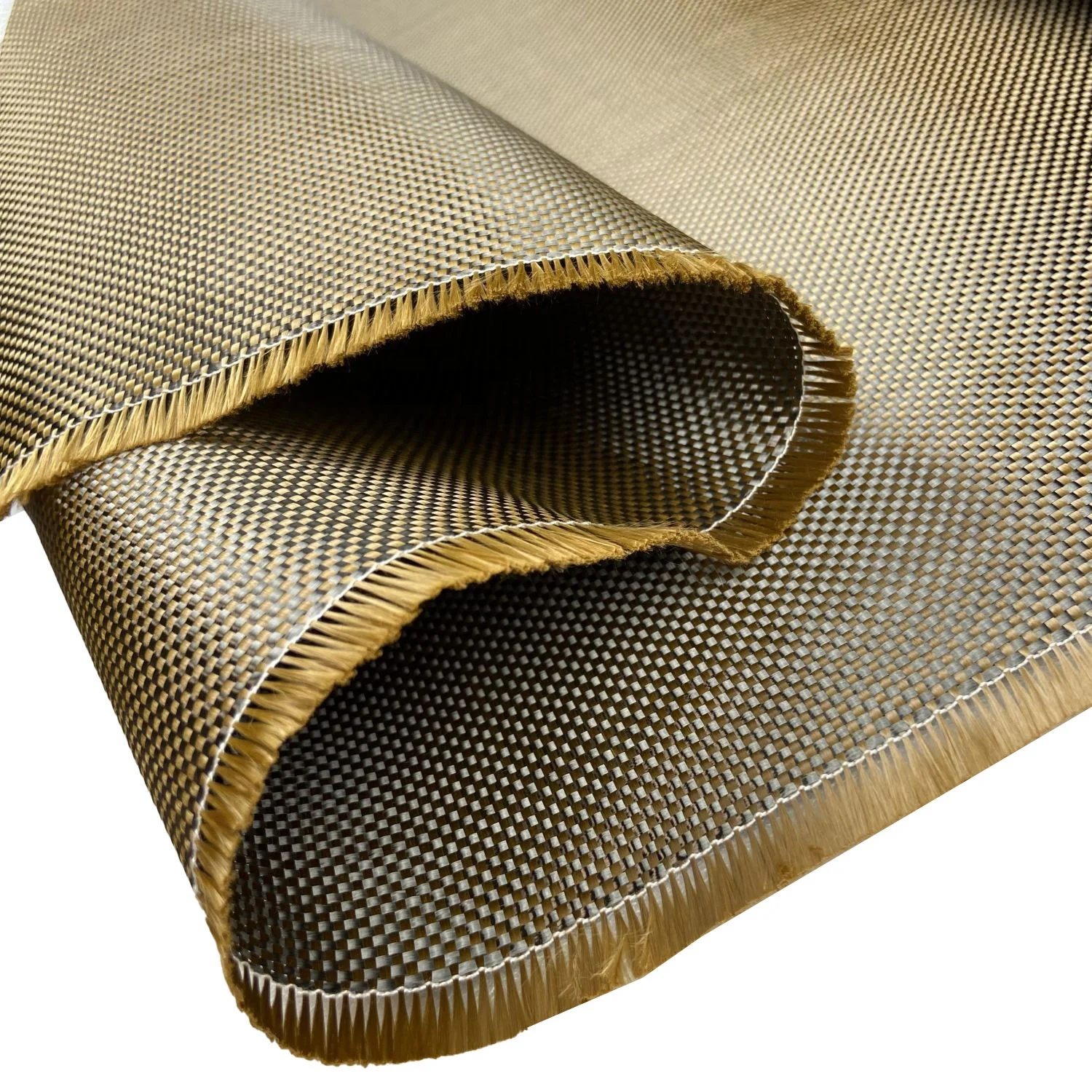 Plain Weave Carbon PBO Fiber Hybrid Fabric Roll