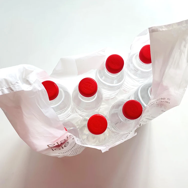 Small Vest Bag Biodegradable T-Shirt Bags Thank You Reusable Shopping Bags With Logo