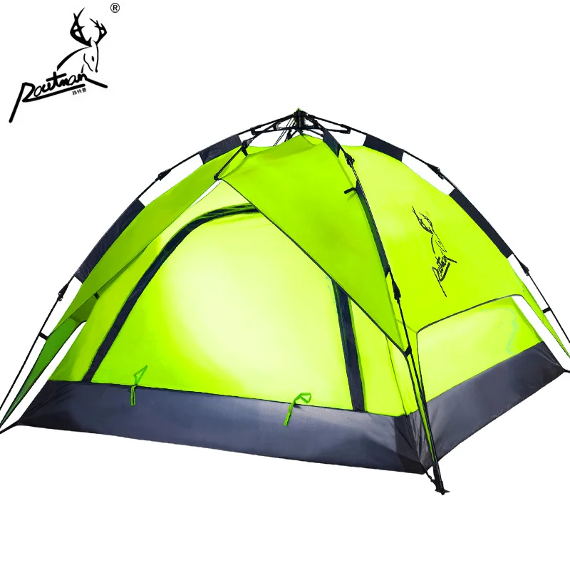 RT-409 ROUTMAN Quick-opening in 3 Seconds Automatic Double-layer Tent 4-5 Person Camping Tent