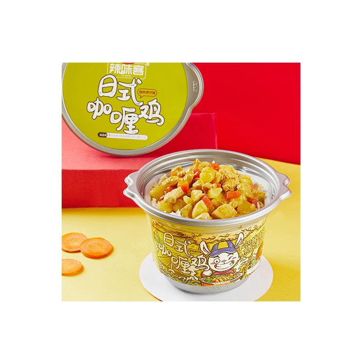 Высококачественный вкусный материал, оптовая продажа, мгновенный самонагревающийся рис