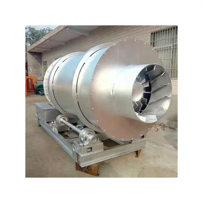 2021 Made In China Rotary River Sands Three Drum Dryer Machine Stainless Three Drum Dryer