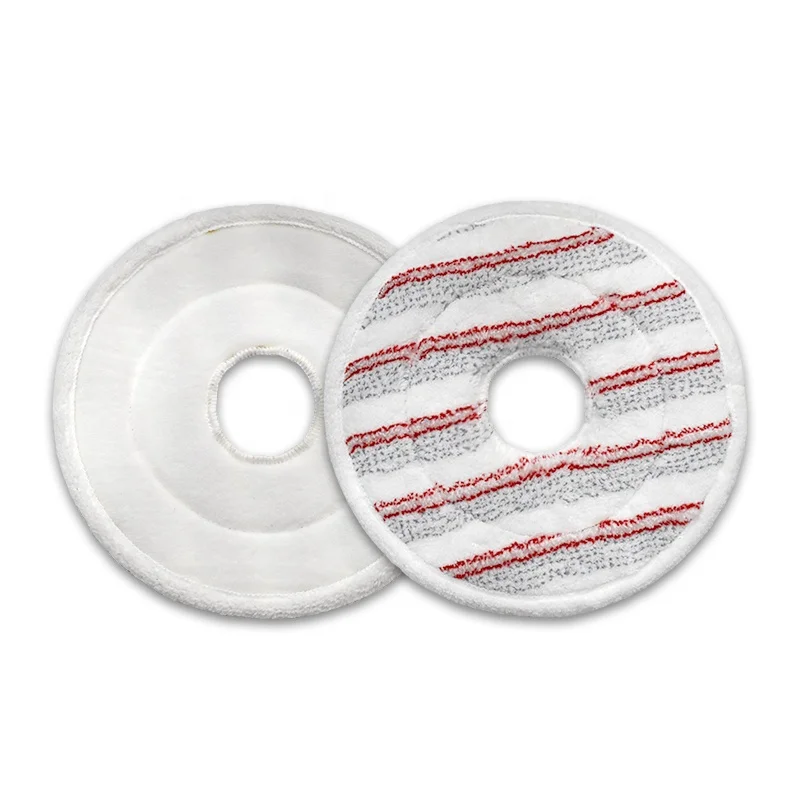 House Cleaning Products Round Microfiber Scrubber Mop Pad Replacement for Vileda Spin & Clean Mop