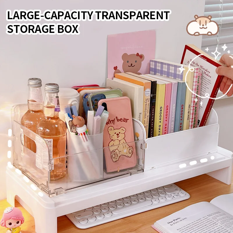 Складная коробка для хранения косметики, новый стиль 2022, ящик для хранения косметики, настольный органайзер для хранения мелочей для дома