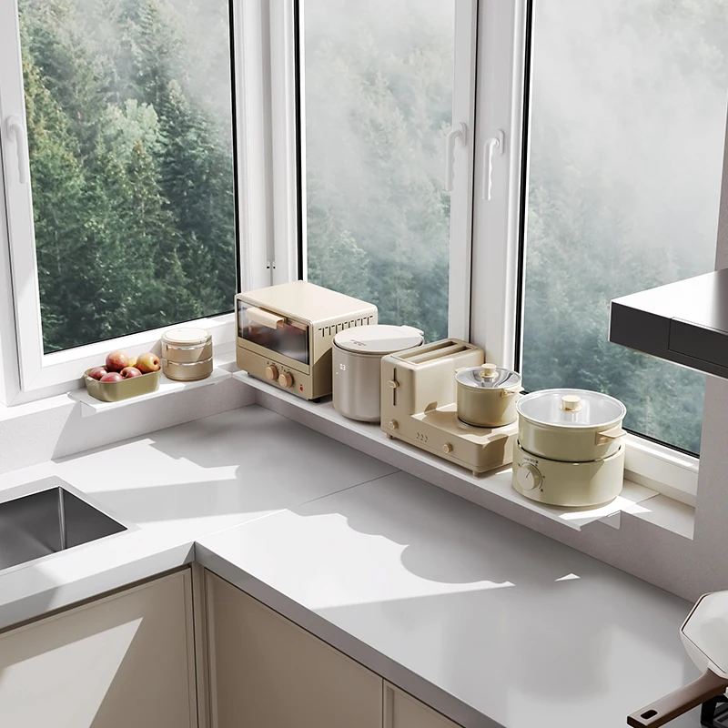 Yushijia NEW DESIGN kitchen window sill rack space saving storage rack organizer