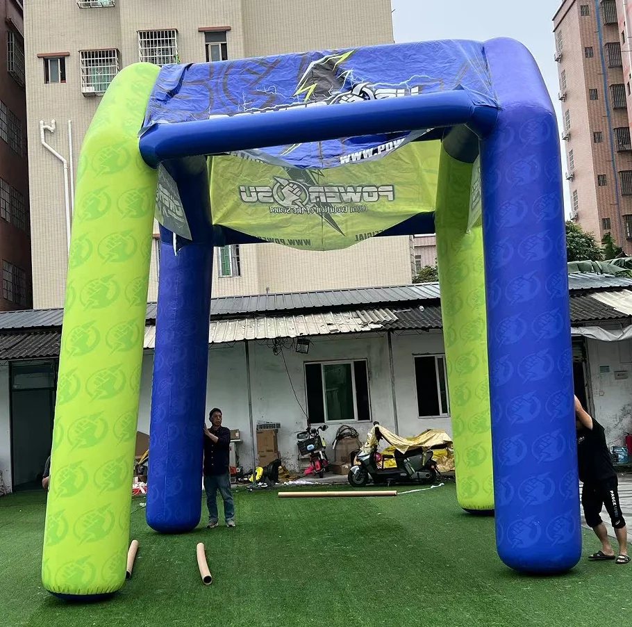 outdoor sports advertising inflatable pillar dancer sofa gate event exhibition sports race start finish arch inflatable tents