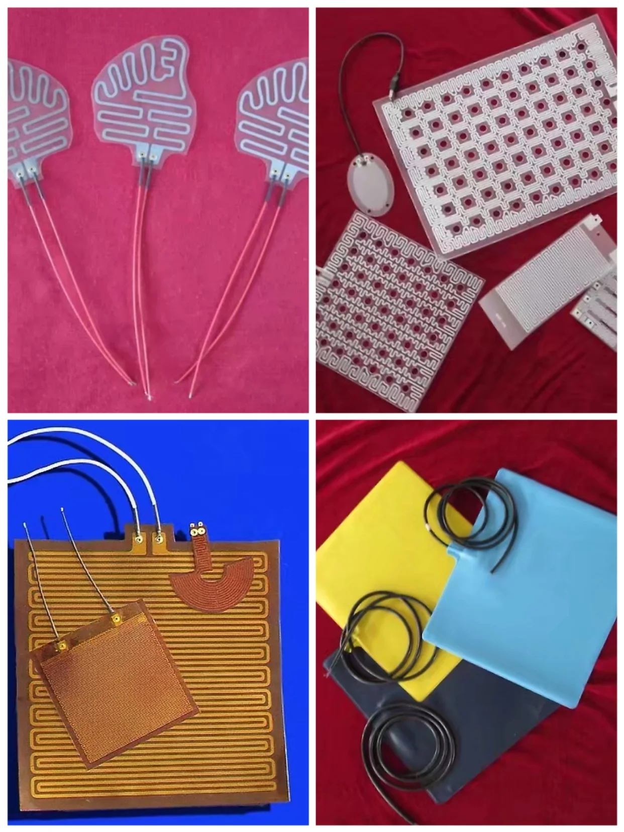 
12V 100W heating element PI polyimide film rubber heater heating element 3D printing pad PET heating film 