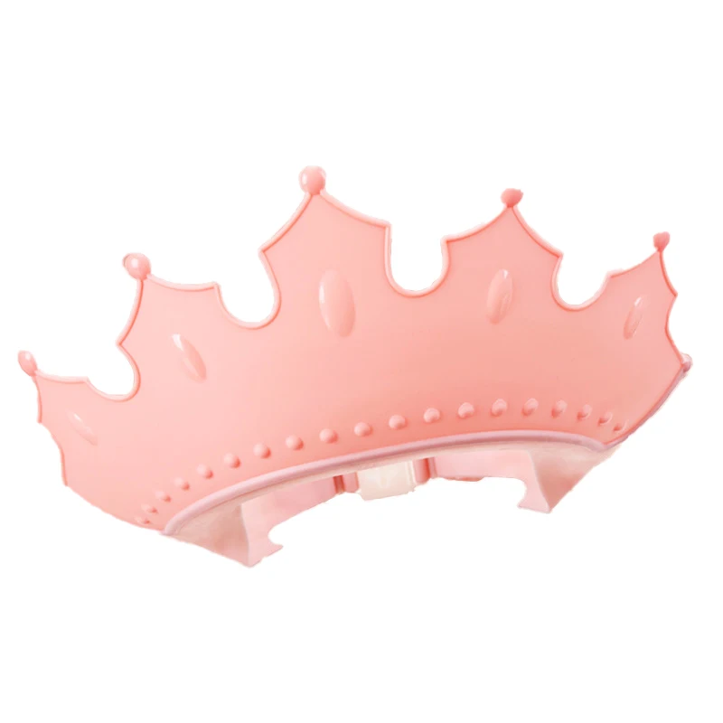 Kids Wash Soft Adjustable Bathing Protect Hat Silicone Hair Bath Shampoo Baby Shower Cap