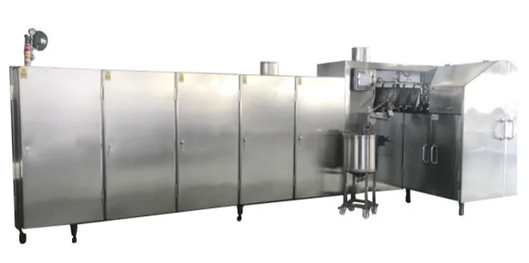 High Capacity Electric or Gas Baking Ice Cream Cone Waffle Biscuit Making Machine/ Cone Waffle Maker