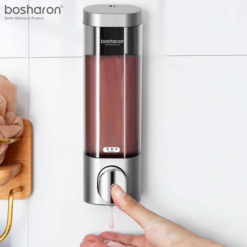 Ванная комната Настенный Кондиционер 300 мл шампунь Отель Пластиковый гель для душа Прачечная жидкое мыло ручной дозатор мыла