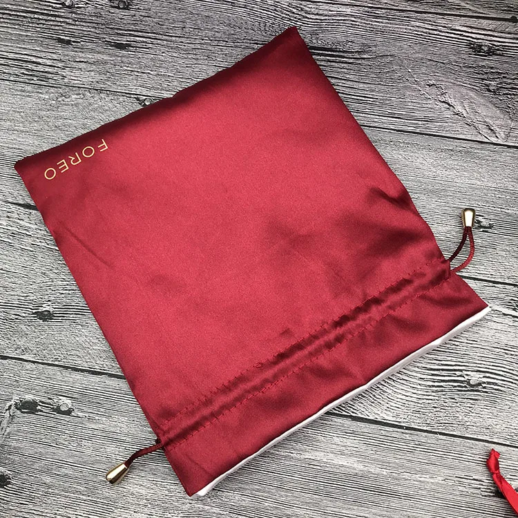 Luxury Custom Satin Silk Dust Bag Cover for Handbag