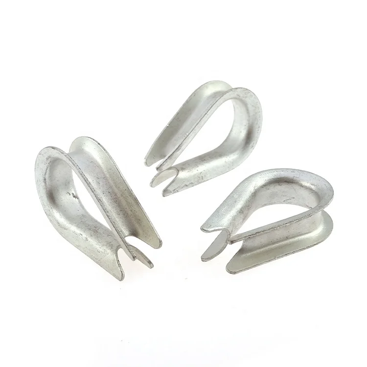 
Manufacture Various High Quality Heavy Duty Hot Dip Galvanized Wire Rope Thimble 