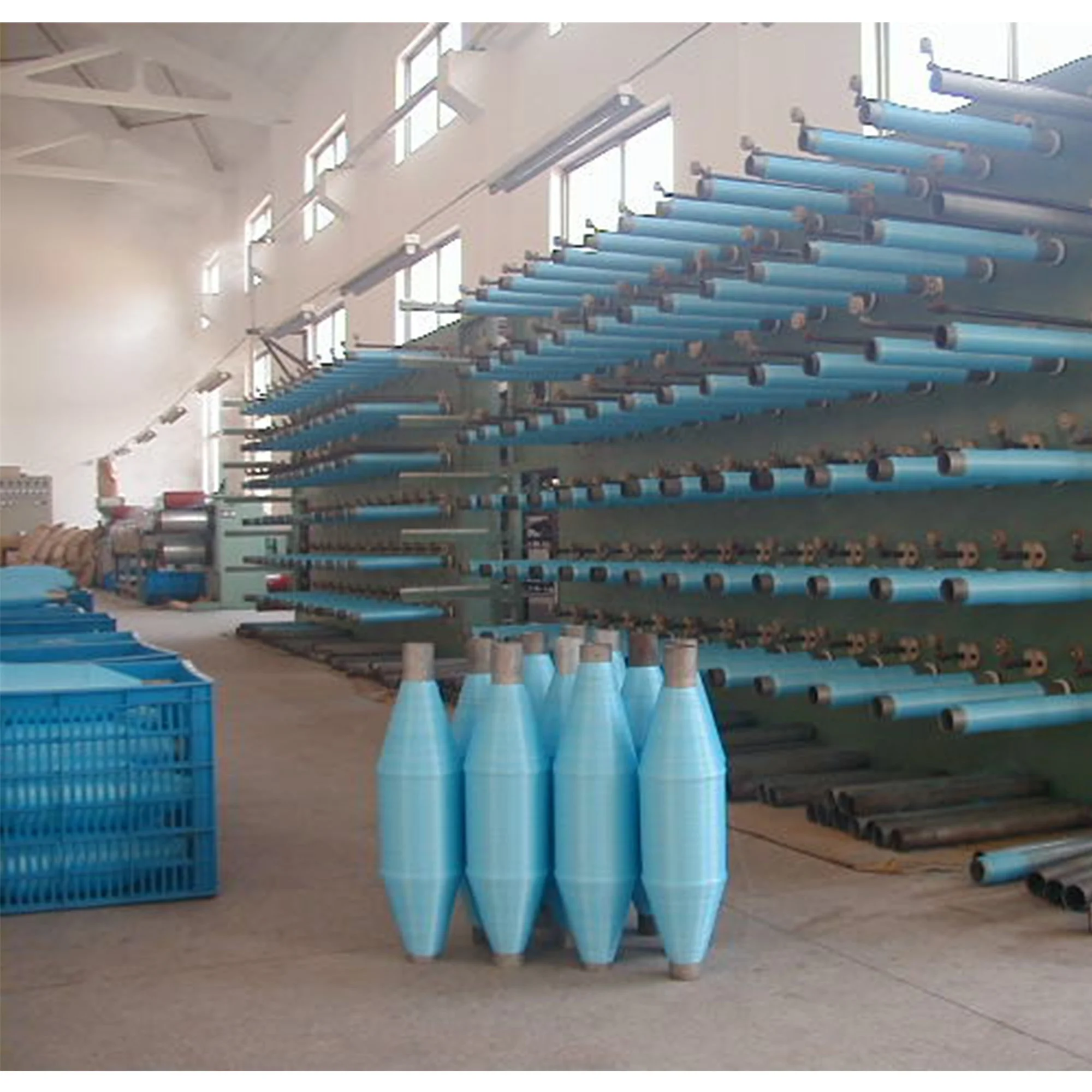 China high speed Plastic PP/PE/PET Monofilament Extrusion making Machine with winder for mesh bag production line