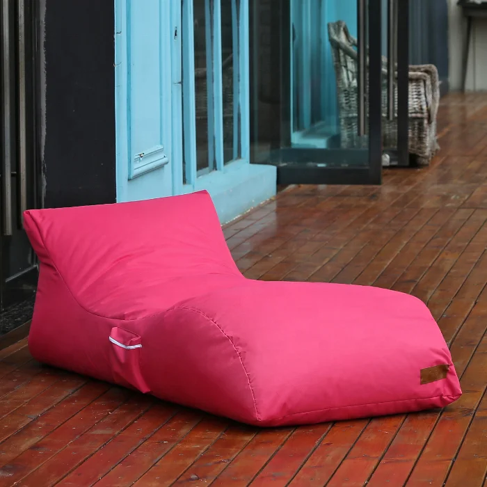 Modern outdoor waterproof beach lounger bean bag sofa chair