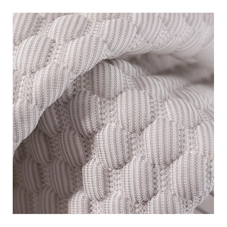 Заводская поставка 550gsm 3D ткань с ощущением прохлады Летний прохладный коврик для домашнего текстиля воздушным