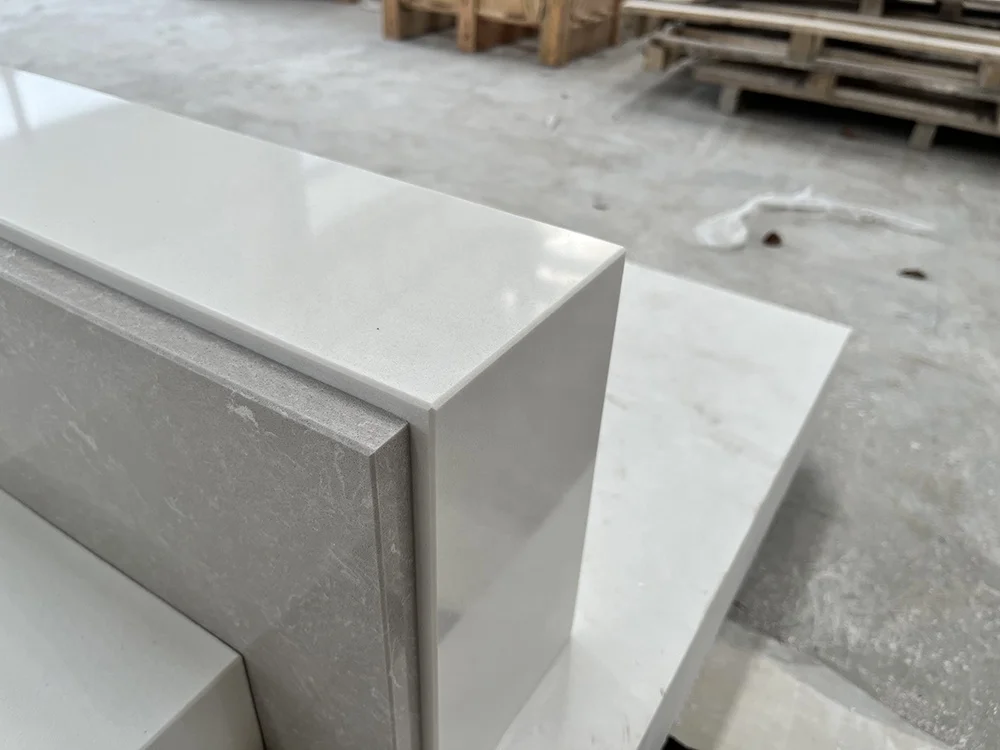 Italian Grey China White Quarella Micro Marble Fireplaces Solution Electric Insert Vision Fires Widescreen landscape HD Solus