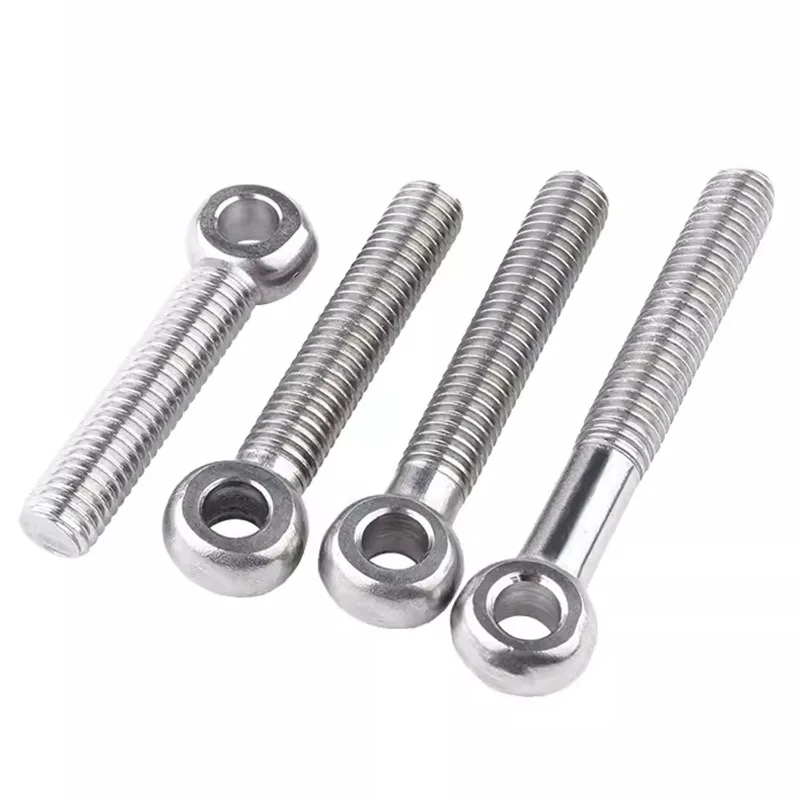 Industry Direct Supply Stainless Steel M4M5M6M8 High Strength Good Luster Eye Ring Bolt