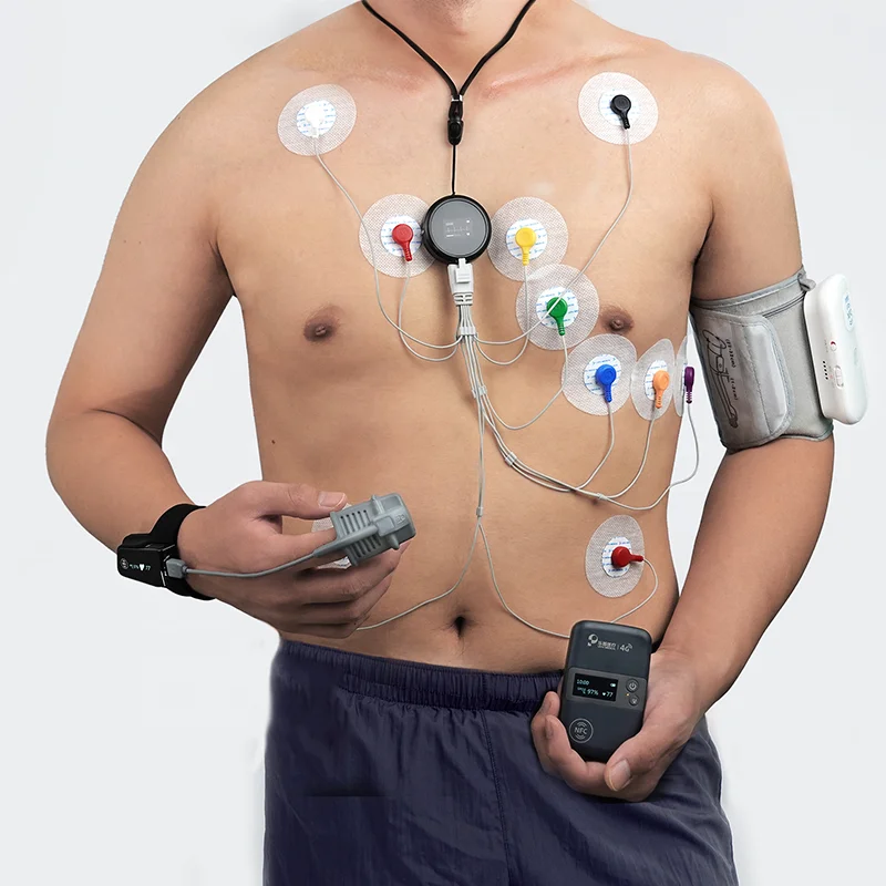 Lepu Monitor Machine Elettrocardiografo Ecg Holter 12 Channel Clinical Analytical Instruments