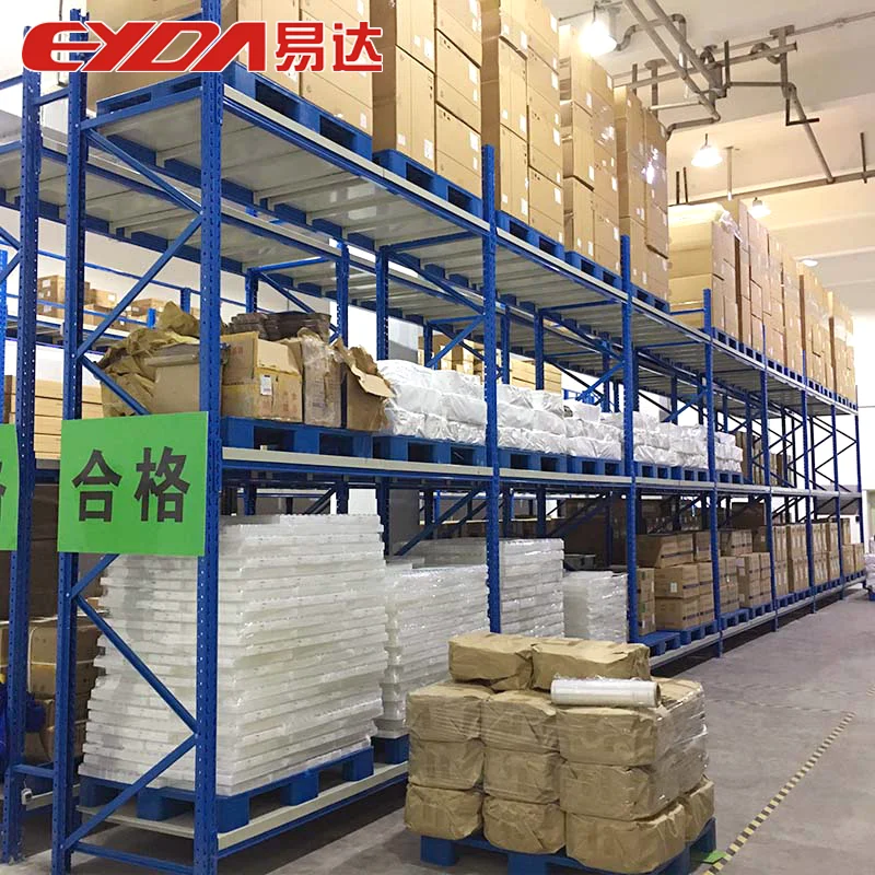 Industrial Steel High Loading Capacity Long span metal shelf rack for warehouse metal storage racks eyda