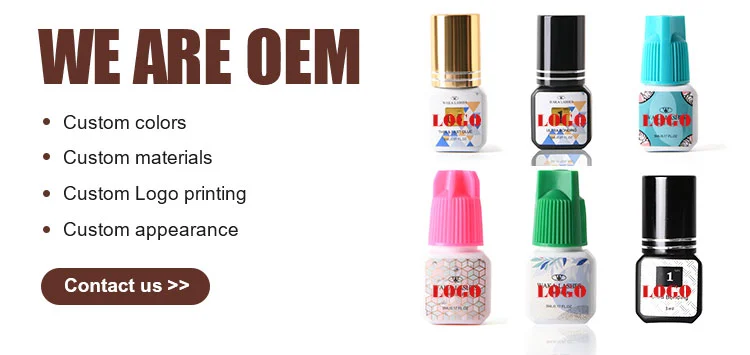 japan pink las extension adhesive false lash glue 10ml lash extensions glue 0.5 lash extension glue