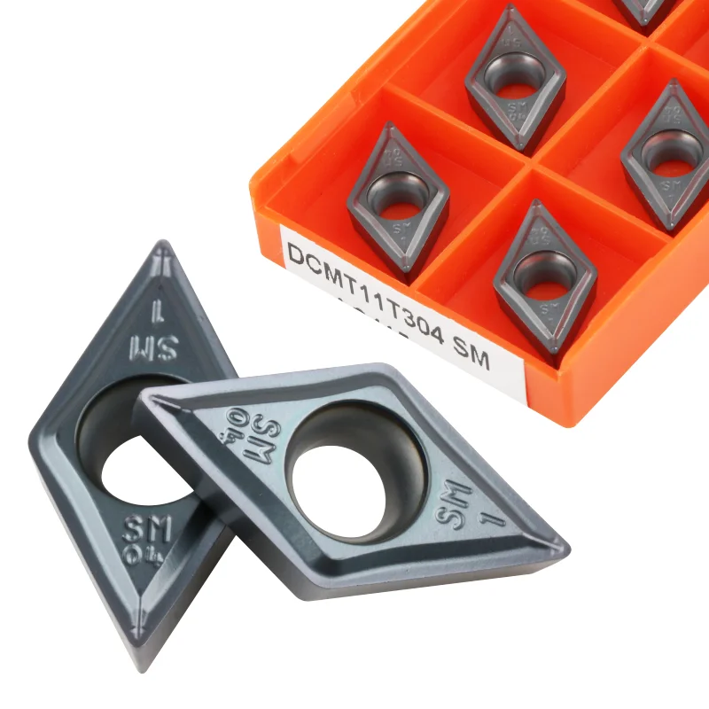 DCMT11T304 lathe tool cutting porta insertos para tornos turning insert for screw bolt