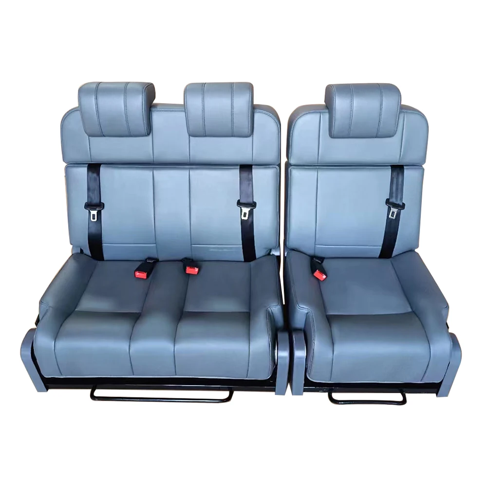 New Design Factory VIP Auto Interior Accessories rear sofa recline RV bed motorhome seats luxury bus seat for sale